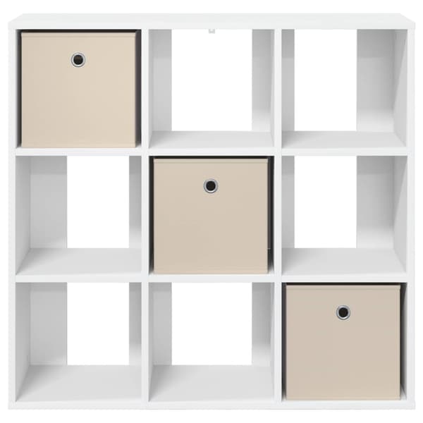 Sideboard med låda Vit 88,5 x 29 x 84,5 cm