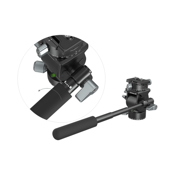 SmallRig 3457 Lightweight Fluid Video Head