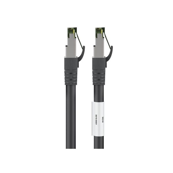 goobay patch-kabel - 5 m - svart
