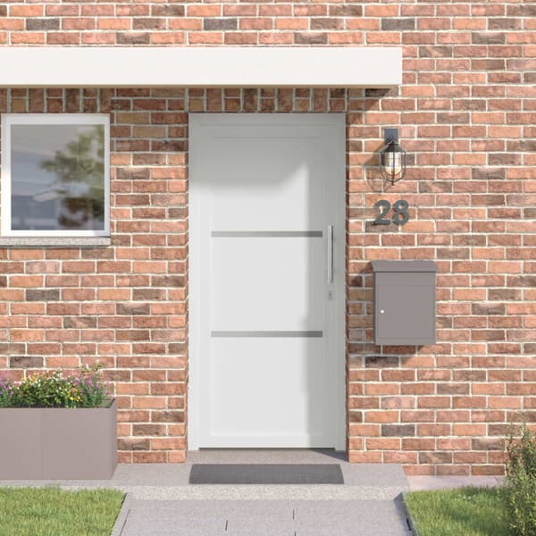 Framdörr Vit 88 x 200 cm PVC