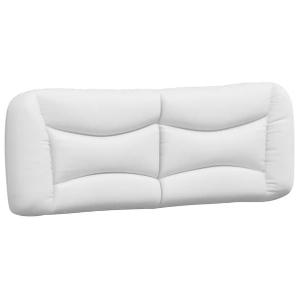 Bed Frame with LED without Mattress "Hvar" White 120x200 cm