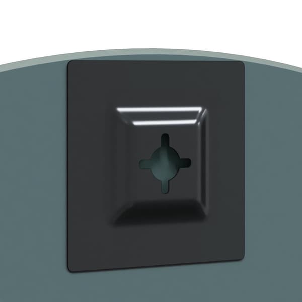 Väggspegel Rund Ø 40 cm härdat glas