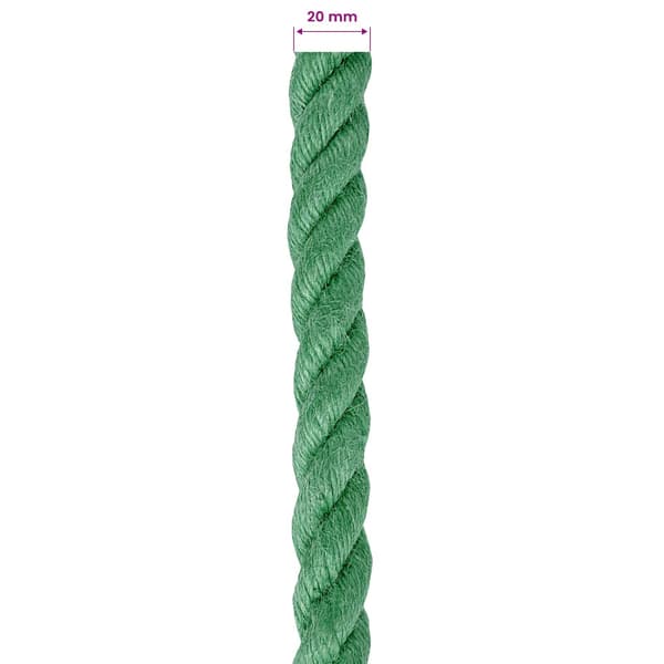 Juterep Grön 100% Tossa jute