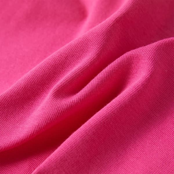T-shirt för barn mörk rosa 116