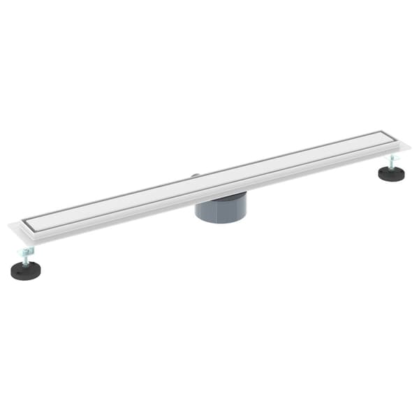 Duschavlopp 2-i-1 med 360° Siphon Silver 90 cm