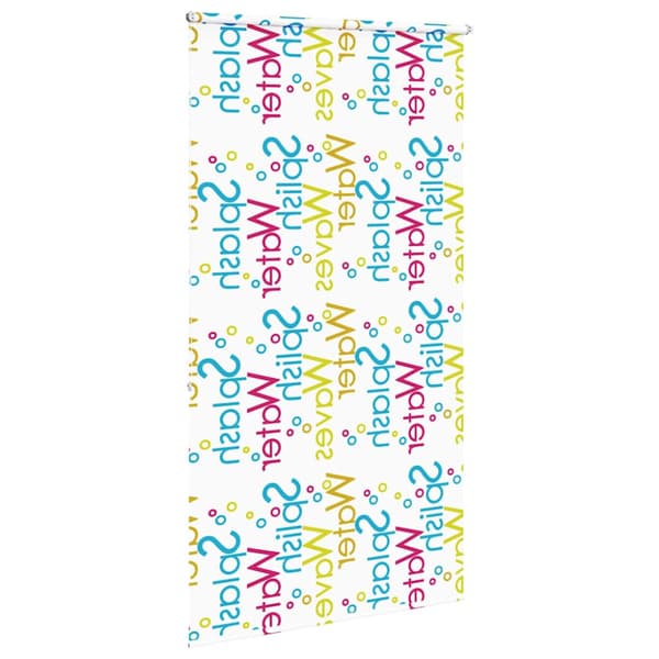 Rullgardin för dusch 120x240 cm tyg bredd 116 cm