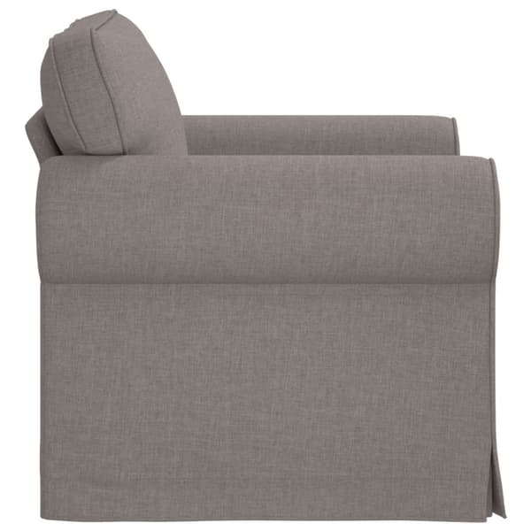 Soffa Taupe 95 x 82 x 80 cm tyg