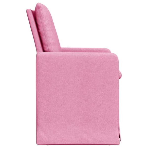 Matstolar 2 pcs Rosa 57 x 67 x 98 cm tyg