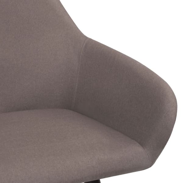 Matstolar 2 st taupe tyg