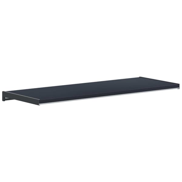 Fönsterbräda Anthracit med träådring 100 x 35 x 4,5 cm PVC