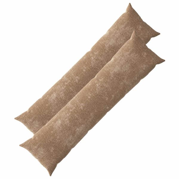 Kuddöverdrag 2 st HEERLEN Brun 40 x 145 cm Chenilletyg