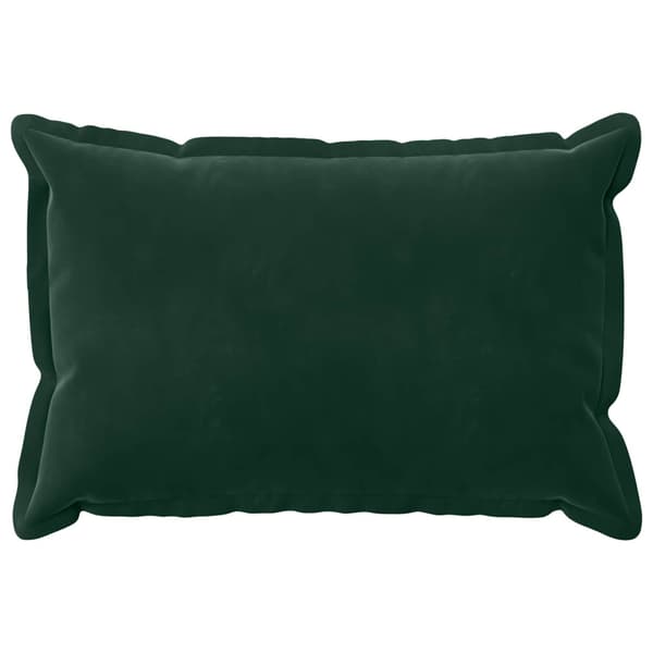 Kuddöverdrag 2 st HOUTEN Mörkgrön 30 x 50 cm Sammet