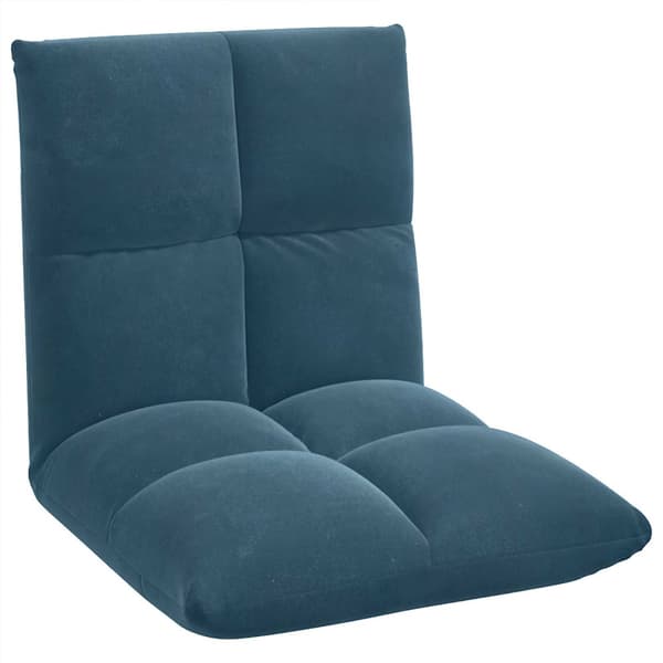 Golvstol Blå 50 x 61 x 57 cm Sammet