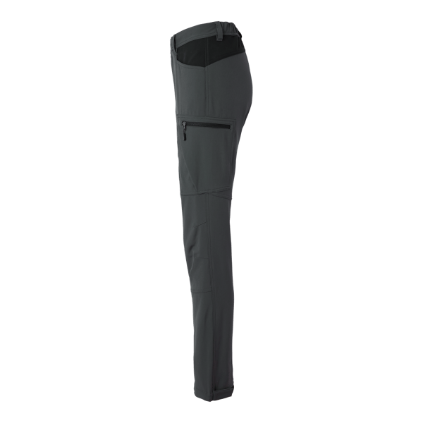 Moa Trousers w Dark grey Female
