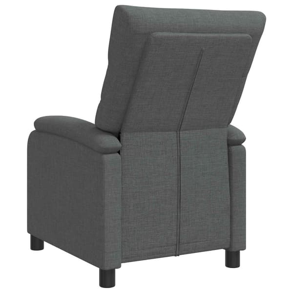 Recliner Mörkgrå Tyg