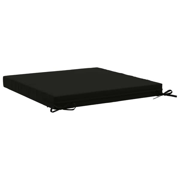 1-delad Sittdyna SOEST 100% Polyester Svart 70 x 70 x 7 cm