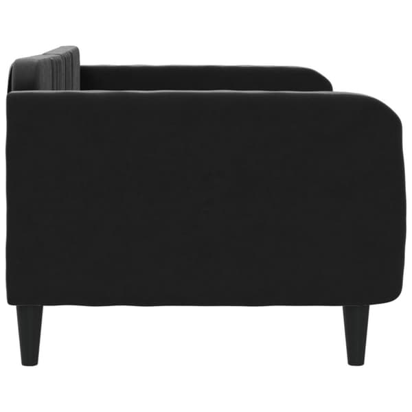 Dagbädd svart 90x190 cm sammet