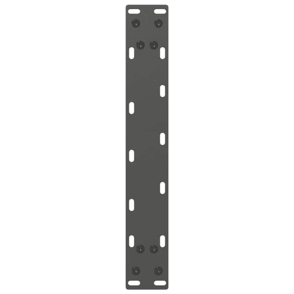 Soffbordsben U-formade 2 st antracit 40x(30-31) cm stål