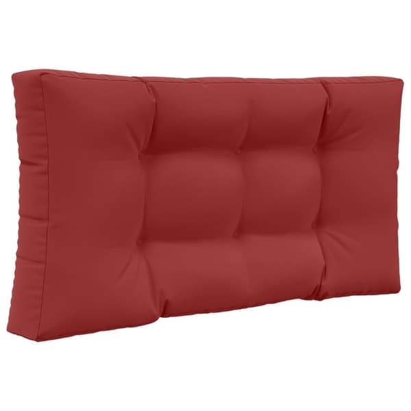 Utomhus Soffa Kudde 2 pcs Vinröd Polyester