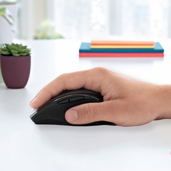 Logitech M705 - mus - 2.4 GHz - grå