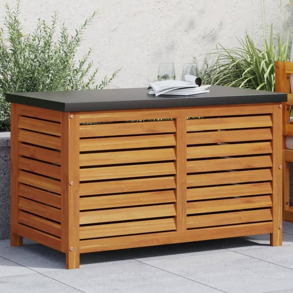 Dynbox 60x50x55 cm massivt eukalyptusträ