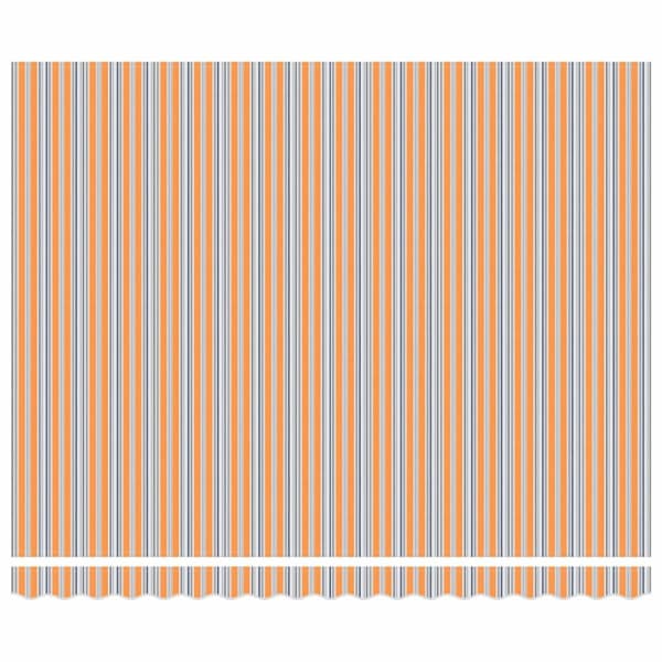 Markis tyg Flerfärgsdesign 400 × 350 cm Polyester