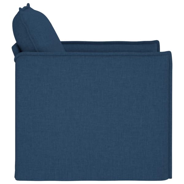 Soffa Blå 195 x 82 x 85 cm tyg