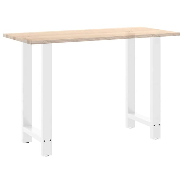 Barbordsben vita 2 st 40x(90-91) cm stål