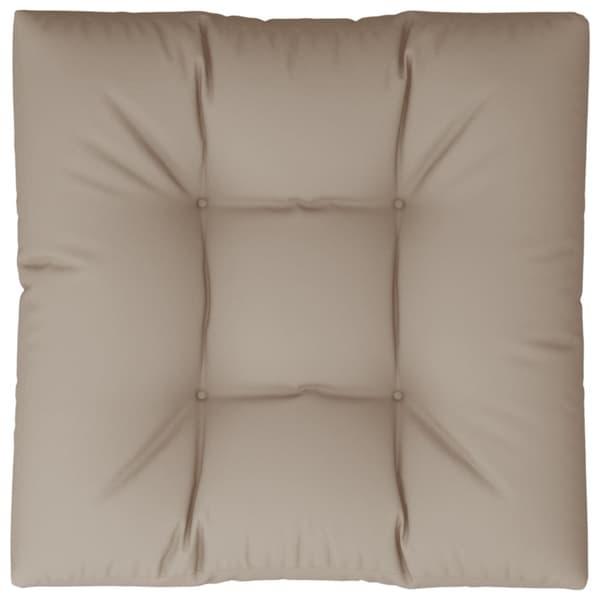 Palldyna taupe 80x80x12 cm tyg