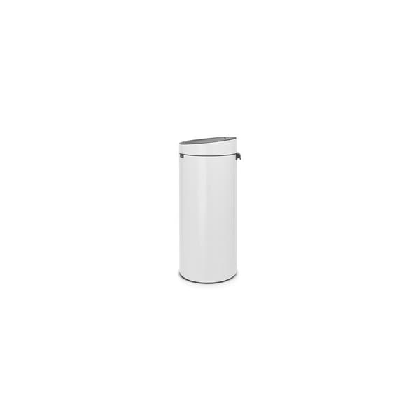 Papperskorg BRABANTIA Touch Bin 30L vit