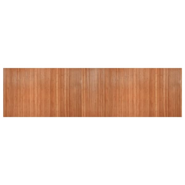 Rumsavdelare brun bredd 600 cm höjd 165 cm bambu