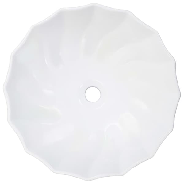 Handfat 46x17 cm keramik vit
