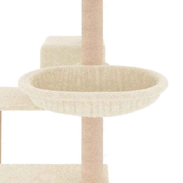 Klösträd med sisalpelare gräddvit 82,5 cm