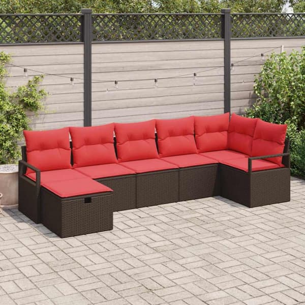 Soffset med kudde 4 pcs konstrotting
