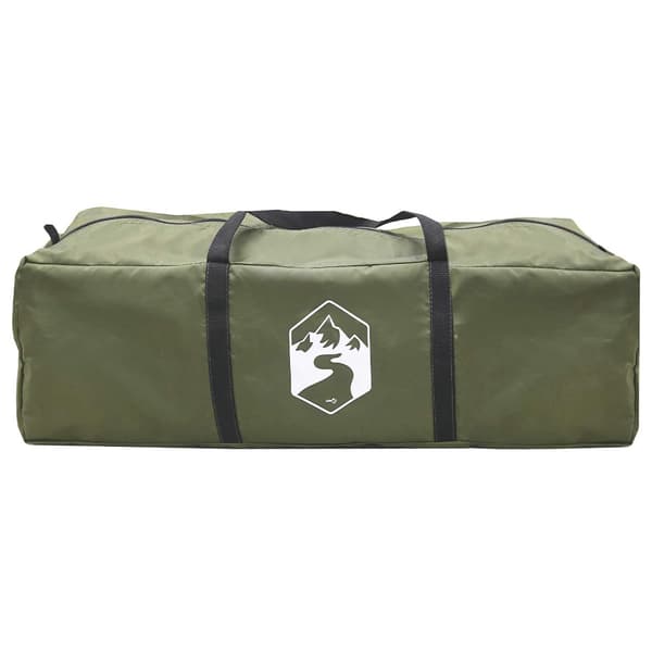 Familjetält Armégrön 6 personer Polyester / Bomull