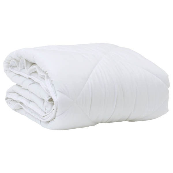 Duntäcke Vit 200 x 155 x 4 cm Polyester