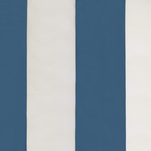 Trädgårdsparasol 300 x 300 cm Polyester Rektangulär Blå och Vit