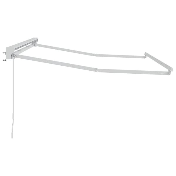 Markisram Justerbar Vit 3 x 2 m Stål