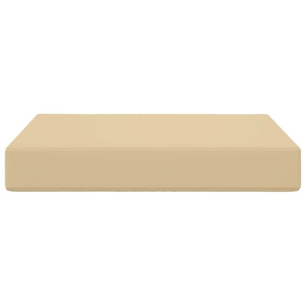 Utomhus Soffa Kudde Beige 60 x 60 x 8 cm Polyester