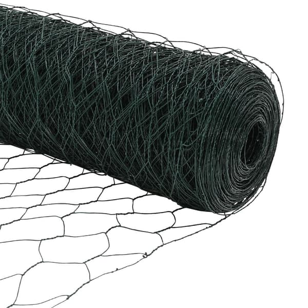 Stängsel med stolpe Grön
