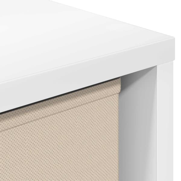 Sideboard med låda Vit 68,5 x 32 x 67 cm