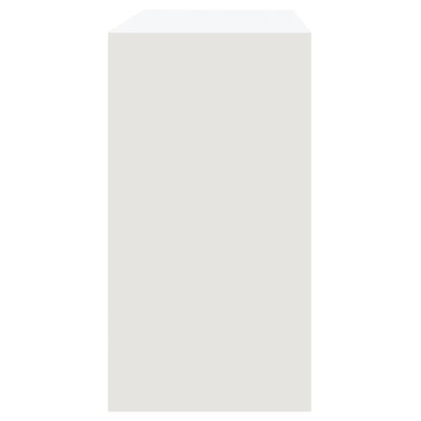 Konsolbord vit 89x41x76,5 cm konstruerat trä