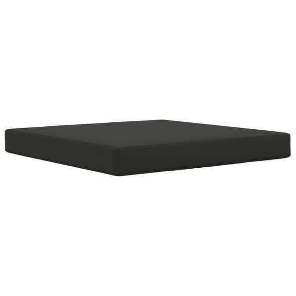 Utomhus Soffa Kudde Svart 80 x 80 x 8 cm Polyester