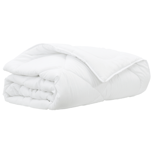 Duntäcke Vit 260 x 220 x 4 cm Polyester