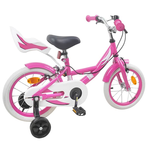 Barncykel 12 Tum för 2-4 åringar Rosa