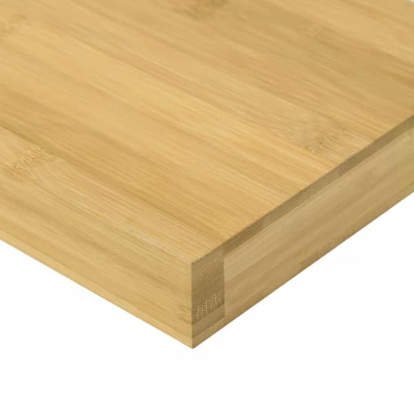 Vägghylla 60x20x4 cm bambu