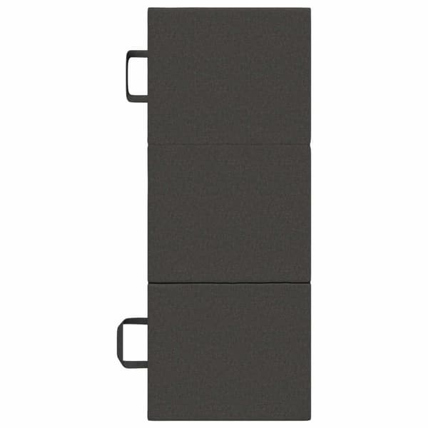 Fällbar Soffbed 90 x 67 x 45 cm Mörkgrå