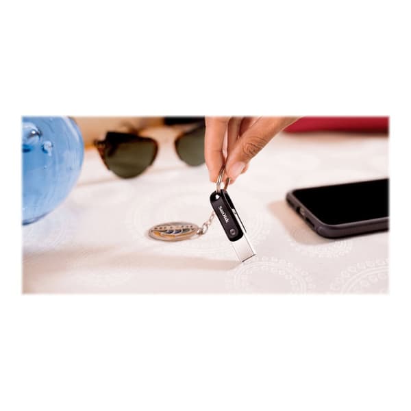 SanDisk iXpand Go - USB flash-enhet - 256 GB