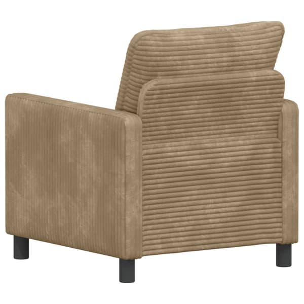 Soffa Taupe 76 x 81 x 87,5 cm Polyester