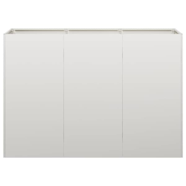 Planteringskärl 120x40x80 cm rostfritt stål